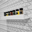 Ver imagem 3 de Prateleira Porta Temperos 50 x 10cm Branco