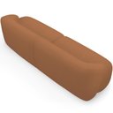 Ver imagem 5 de Sofá 4 Lugares Curvo Orgânico com 02 Poltronas Living 280cm Barolo L06 Bouclê Terracota