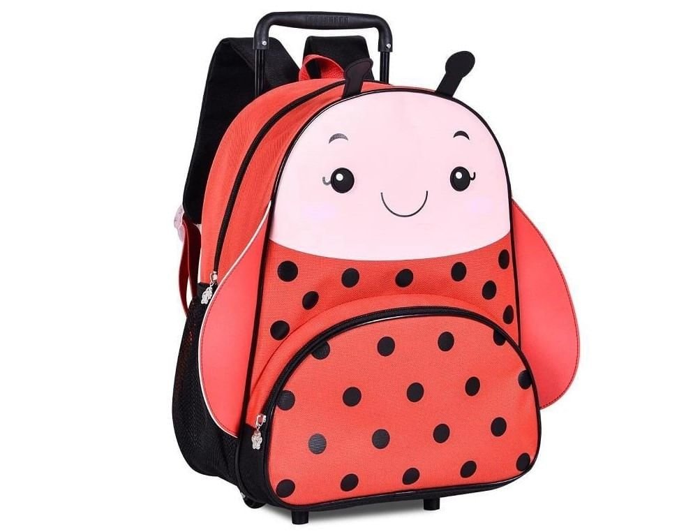 Mochilete Infantil Bichinhos - Clio Vermelho Clio Syle - 1