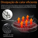 Ver imagem 4 de Farol Automotivo 48 Leds 144w Auxiliar Neblina Bivolt Maquina Trator Caminhão Carro Moto Picape