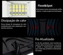 Ver imagem 3 de Farol Automotivo 48 Leds 144w Auxiliar Neblina Bivolt Maquina Trator Caminhão Carro Moto Picape