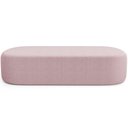Ver imagem 5 de Puff Decorativo Orgânico para Living Quarto 195cm Doha W01 Bouclê Rose - Lyam Decor