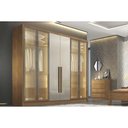 Ver imagem 1 de Guarda Roupa Casal Linea 6 Portas 4GAVS Fendi N. Horizonte