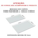 Ver mais imagens de BALCÃO VITRINE EXPOSITOR EM L M444.B (LOJA, CAIXA, COMÉRCIO) MUNDI MOVEIS