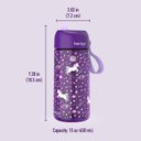 Ver imagem 6 de Bentgo Garrafa de Água Infantil 450 Ml - Unicórnio