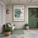 Ver imagem 5 de Quadro Canvas The Eye Exhibition 40x30cm Mold Preta