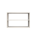 Ver imagem 2 de Nicho Decorativo Retangular com Prateleira 60x40x20 Mdf Plancasa:off White