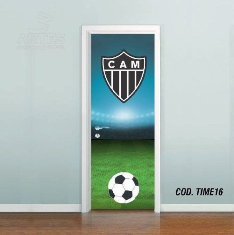 Adesivo De Porta Futebol Clube Atlético Mineiro - OUTRA MEDIDA - 1