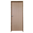 Ver imagem 2 de Kit Porta de Madeira Lisa Pinus 210x62cm Batente 11cm Uniportas Abertura Esquerda Angelim