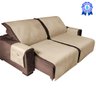 Capa Protetor Sofá Retrátil Impermeável 3 Lugares Assento - 2