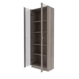 Armário para Escritório com 2 Portas de Vidro e 5 Prateleiras ME4115 - 6