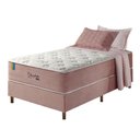 Ver imagem 5 de Cama Box Solteiro + Colchão Mola Ensacada Viscogel Charlotte Rosa