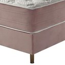 Ver imagem 7 de Cama Box Solteiro + Colchão Mola Ensacada Viscogel Charlotte Rosa