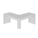 Ver imagem 5 de Escrivaninha Mesa Escritório Angular em L ME4116 157,3cm Branco