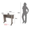 Escrivaninha Dobrável 80cm com Rodízio ME4117 - 5