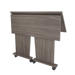 Escrivaninha Dobrável 80cm com Rodízio ME4117 - 9