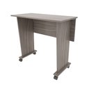 Ver imagem 6 de Escrivaninha Mesa Escritório Dobrável 80cm com Rodízio ME4117