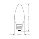 Ver imagem 2 de Lâmpada Incandescente Taschibra Vela Leitosa 40w E27 220v