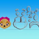 Ver imagem 4 de Cortador Kit Patrulha Canina 9 Rostos Modulares Tamanho 7cm