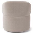Ver imagem 7 de Kit 02 Poltronas Giratória Orgânica para Sala Living Helena L02 Bouclê Creme - Lyam Decor