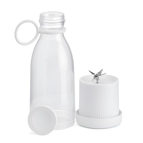 Liquidificador Portátil 380ml Branco Recarregável Via Usb Cor:branco