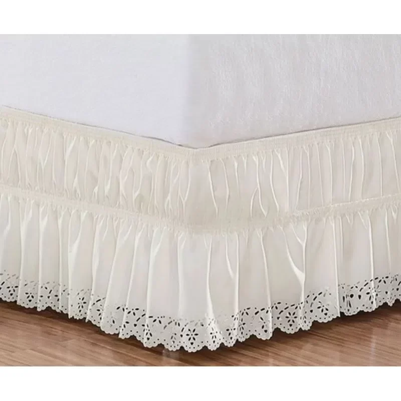 Saia Box para Colchão Perolla Ultrassônica Casal Padrão Avelã - 1