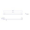 Ver imagem 2 de Toalheiro Barra 60cm Deca You 2040.c104.060 Cromado