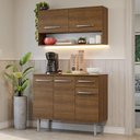 Ver imagem 1 de Armário de Cozinha Compacta 105cm Rustic Emilly Madesa 03