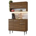 Ver imagem 3 de Armário de Cozinha Compacta 105cm Rustic Emilly Madesa 03