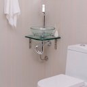 Ver imagem 1 de Gabinete para Banheiro de Vidro Newton Astra