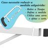 Suporte Pia Parafusar Bancada Aparador 50 Cm Branco - 5