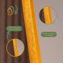 Ver imagem 5 de Espelho Retangular Decorativo com Moldura em Alumínio Bronze 90 x 60 cm