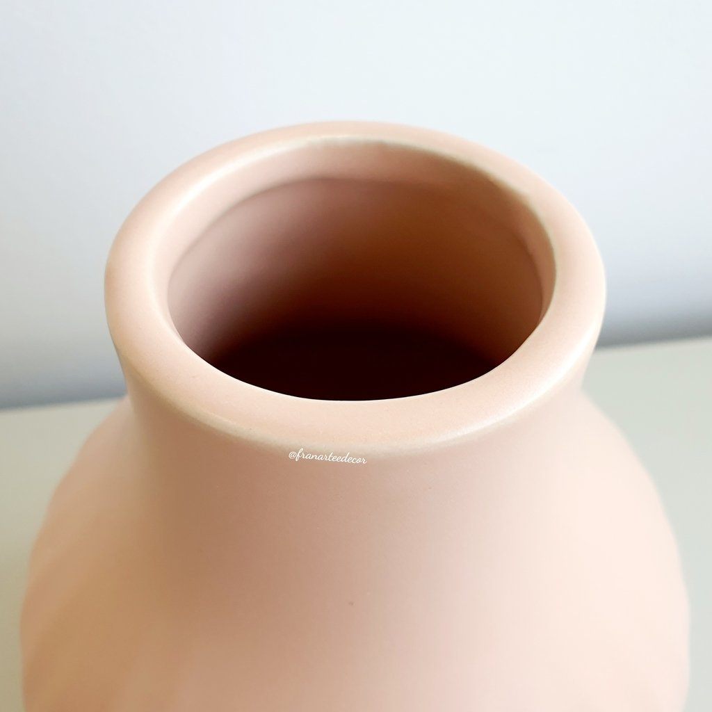 Vaso de Cerâmica Pêssego 18 cm - 2