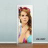 Adesivo De Porta Lana Del Rey #05 - 1,00x2,10m - 1