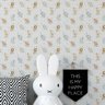 Papel de Parede Infantil Aquarela Branca Animais Fofinhos Safari Colorido Decorativo 3m - 7