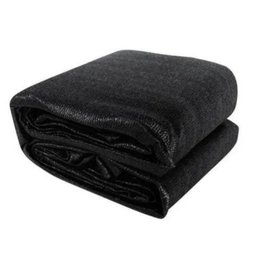 Tela Lona Toldo Shade 80% Preto 4m X 6m Bainha e Ilhós - 2
