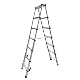 Escada Telesópica Dupla de 2,0m+2,0m Prizi - 2