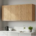 Ver imagem 1 de Armário Aéreo de Cozinha Essenza 3 Portas 120cm Móvel na Caixa