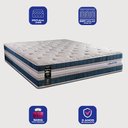 Ver imagem 3 de Colchão Queen com Molas Ensacadas 158x198x32 Robust 220 Azul Cama Inbox