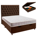 Ver imagem 1 de Kit Cabeceira + Cama Box Bau + Colchão Casal D23 D23 Inducol