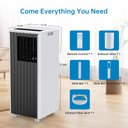 Ver imagem 6 de Takywep Ar-condicionado Portátil 8.000 Btus 115v Preto