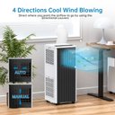 Ver imagem 2 de Takywep Ar-condicionado Portátil 8.000 Btus 115v Preto