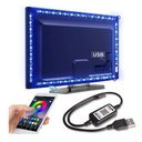 Ver mais imagens de Fita Luz Led Adesiva Rgb Bluetooth Usb Colorida 5m com App Ritmo Musical Kapbom Fita Led Bluetooth R