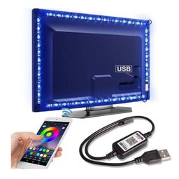 Fita Luz Led Adesiva Rgb Bluetooth Usb Colorida 5m com App Ritmo Musical Kapbom Fita Led Bluetooth R - 8