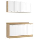 Ver imagem 1 de Armário de Cozinha Completo Ditália Denver 4 Pcs Rv/br D7