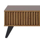 Ver imagem 3 de Mesa de Centro Jeri Ripada Noce Milano/Preto - PR Móveis