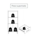 Ver imagem 7 de Kit Cozinha Armário Serena 4 Portas 2 Gavetas - Cinamomo Off White - Madetec