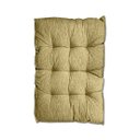 Ver imagem 2 de Almofada Futon Alto Linho Twist 120x80 Gigante Qualidade Caqui
