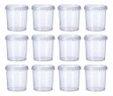 Ver imagem 3 de Pote Plástico Redondo com Lacre 500ml - 12 Unidades