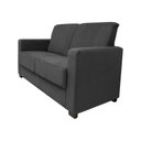 Ver imagem 2 de Sofá Namoradeira Pequeno 2 Lugares Imperial Suede:cinza Grafite